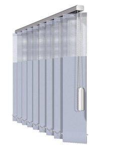 Vertikal-Jalousien - Teilperforiert, Illustration