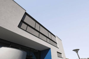 Warema Fenster Markise - Windexponiert Lage