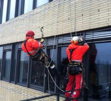 Raffstore Fassadenkletterer